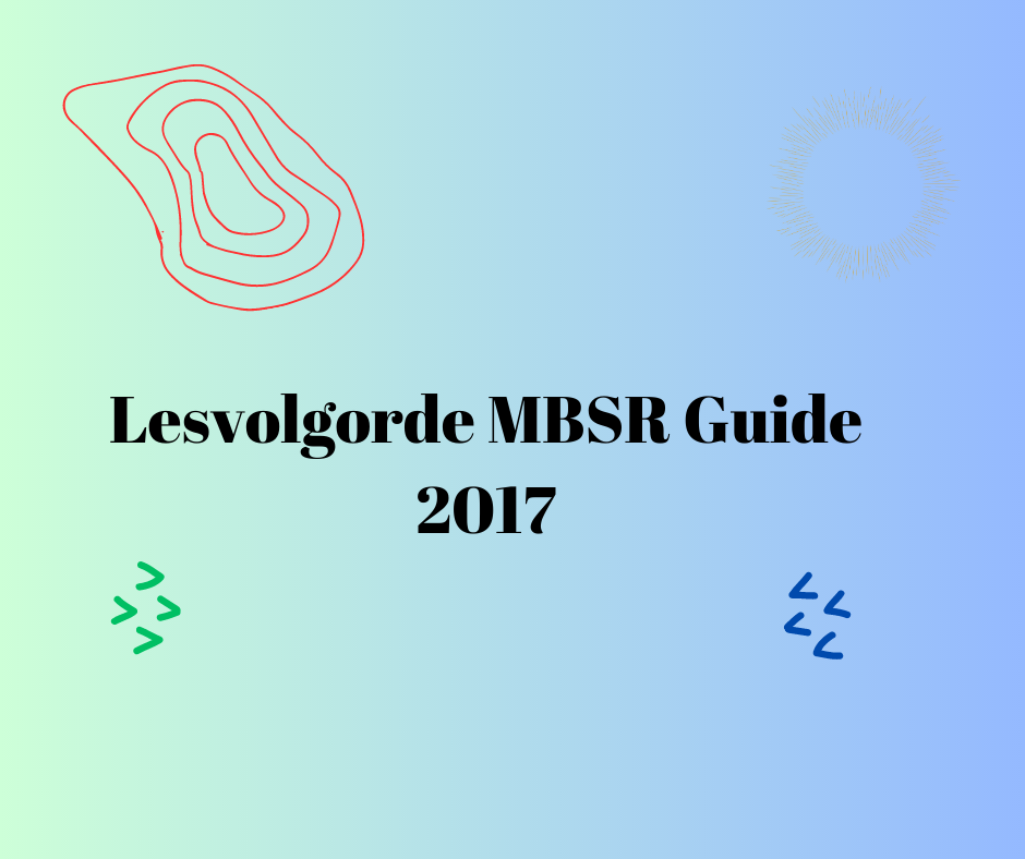 header over Lesvolgorde MBSR guide 2017