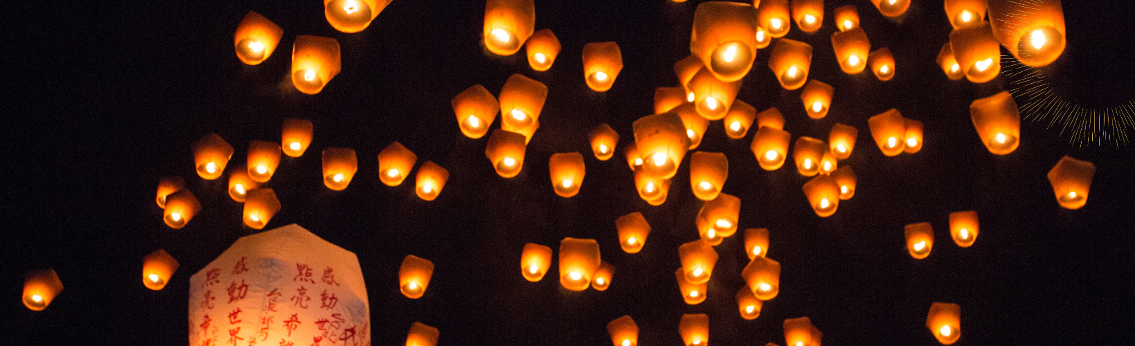 Foto Chinese ballonlampjes