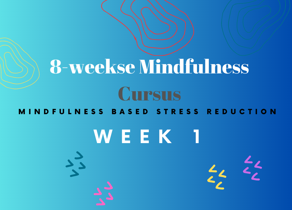 Week 1 van de Mindfulness cursus
